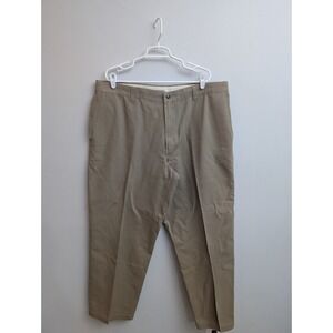 Columbia Khaki Brown Hiking Pants Durable‎ Cotton Cargo Sz 42x30 Straight